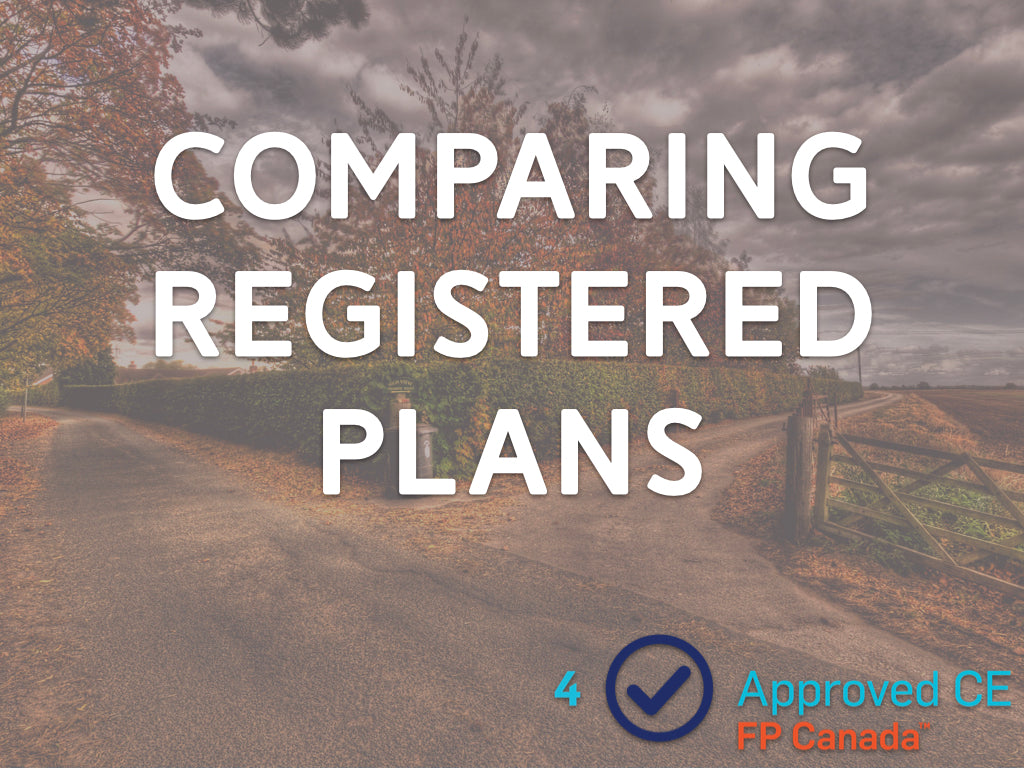 Comparing Registered Plans
