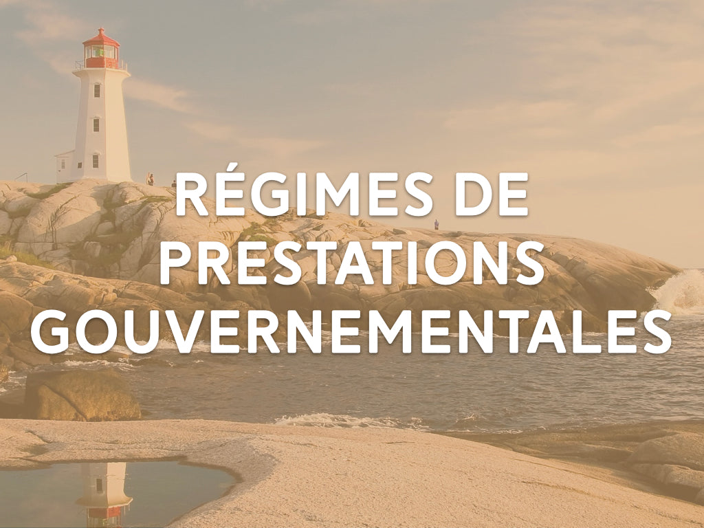 Régimes de prestations gouvernementales