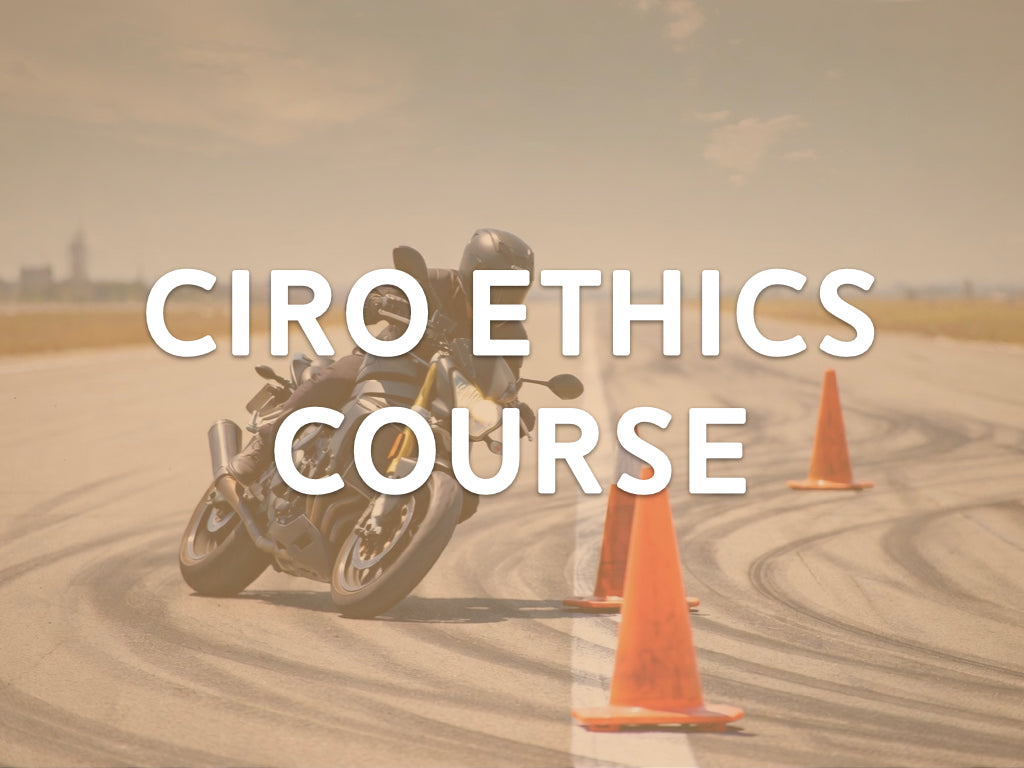 CIRO Ethics Course