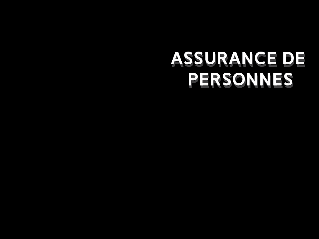 Assurance de personnes (10 UFC)