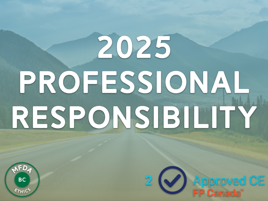 2025 Professional Responsibility